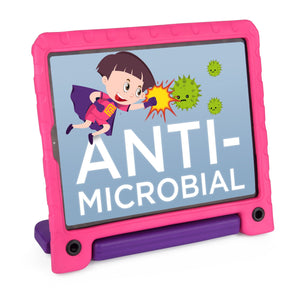 Buddy Antibacterial Protective Kids case for Apple iPad 4, iPad 3, iPad 2 // Handle+Stand, Shoulder Strap, Screen Spray