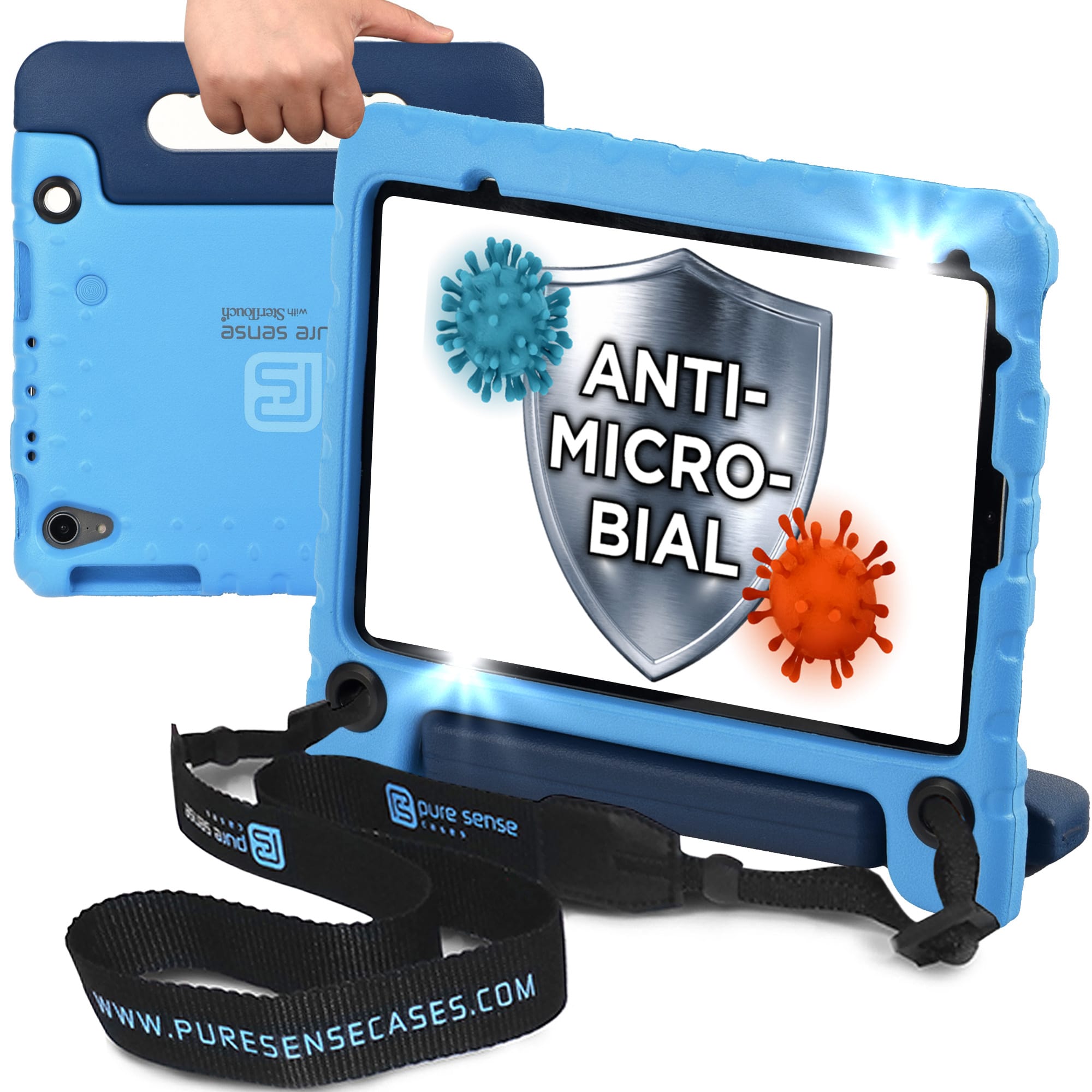 Sense Buddy Antimicrobial Kids Case for Apple iPad 11-inch - PureSenseCases.com
