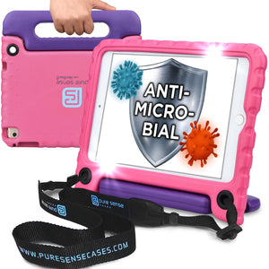 Buddy Antibacterial Protective Kids case for Apple iPad 4, iPad 3, iPad 2 // Handle+Stand, Shoulder Strap, Screen Spray